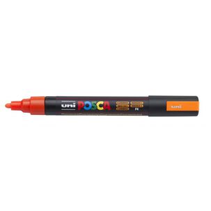 Marcador Acr&iacute;lico Naranja Fluor 5m Posca