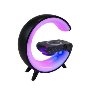 Parlante Bluetooth My Lil G Cargador Inal&aacute;mbrico Negro - Ps