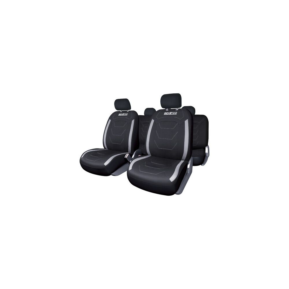 Fundas Cubreasiento Sparco Universal Negro Poliester 406- Sp image number 0.0