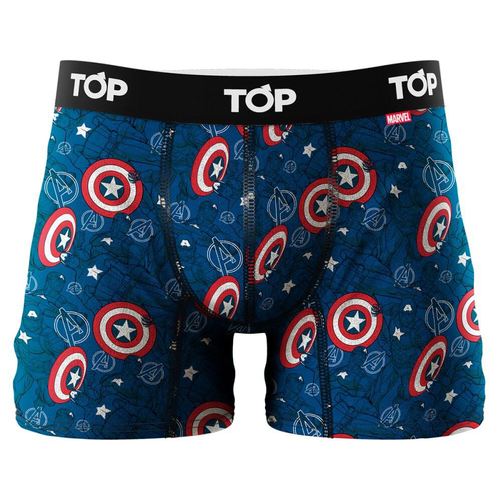 Pack Boxer Capit&aacute;n Am&eacute;rica Top / 3 Unidades image number 3.0