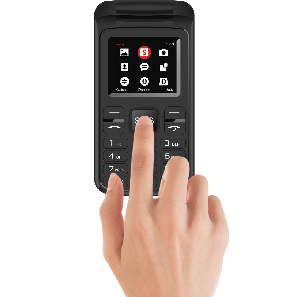 Celular Senior Phone 4g Sos Function 9312 Negro image number 2.0