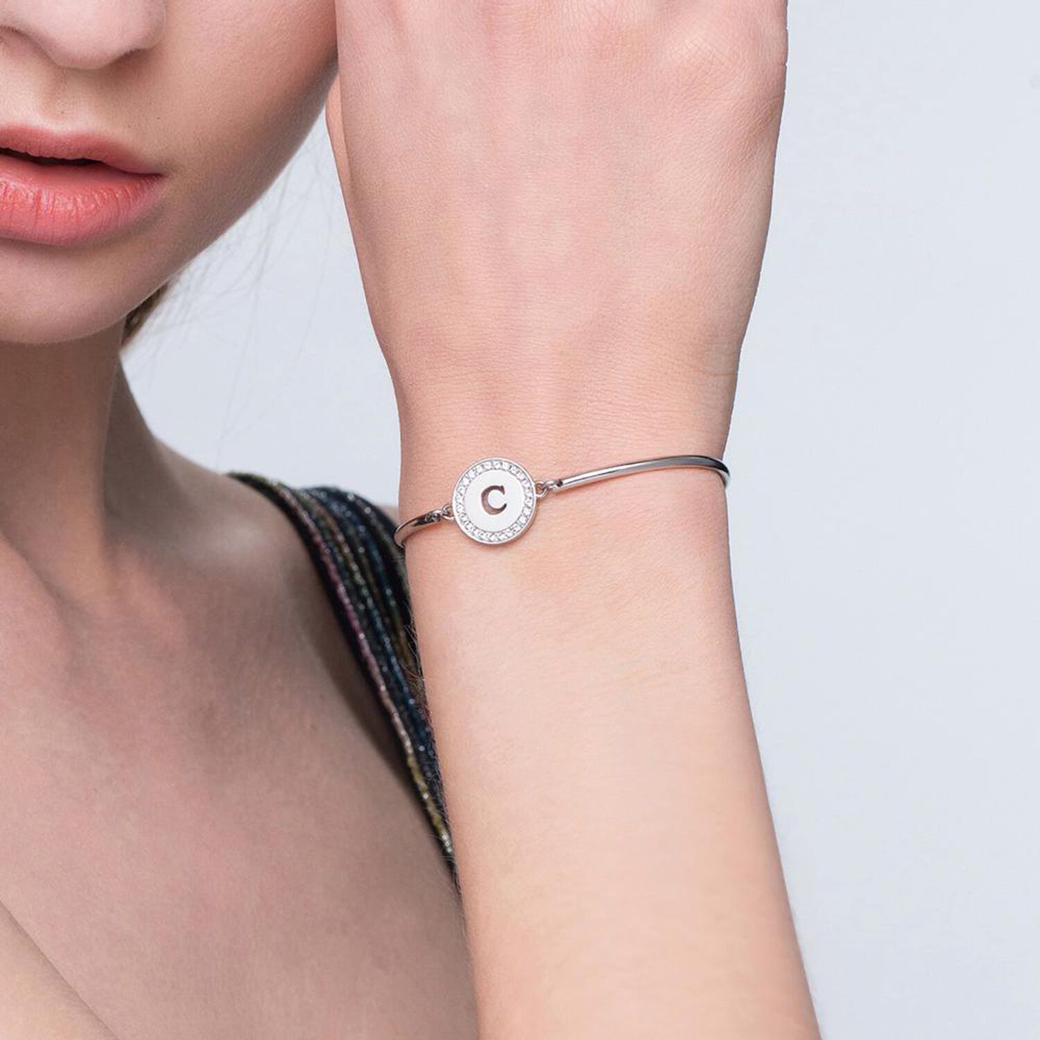 Pulsera Brosway Chakra Plateada Bhk126 image number 1.0