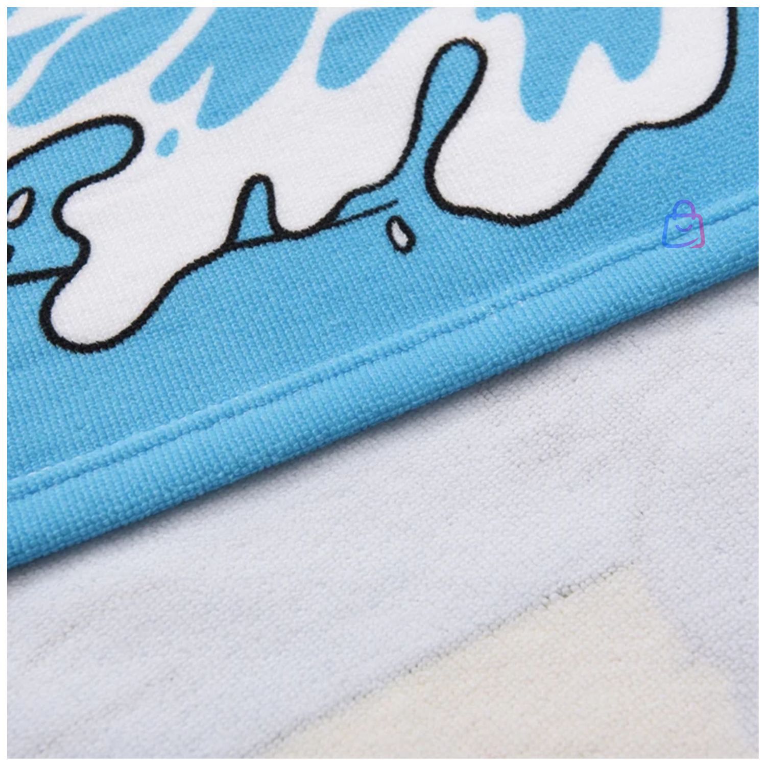 Toalla Stitch Surf Con Capucha Microfibra Playa 60x60 - Ps image number 2.0