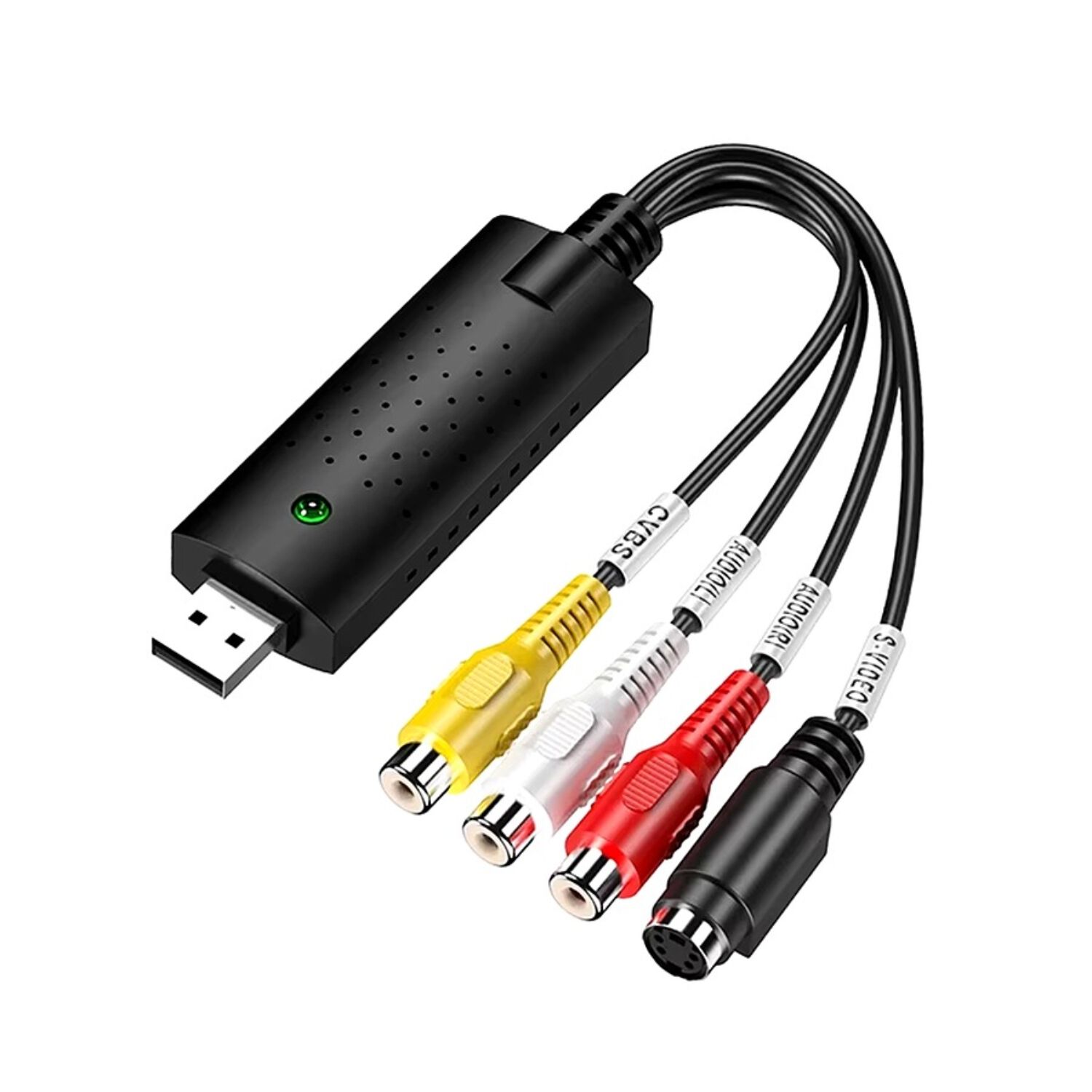 Capturadora De Audio Video Usb Easycap Vhs O Rca A Pc O Dvd image number 0.0