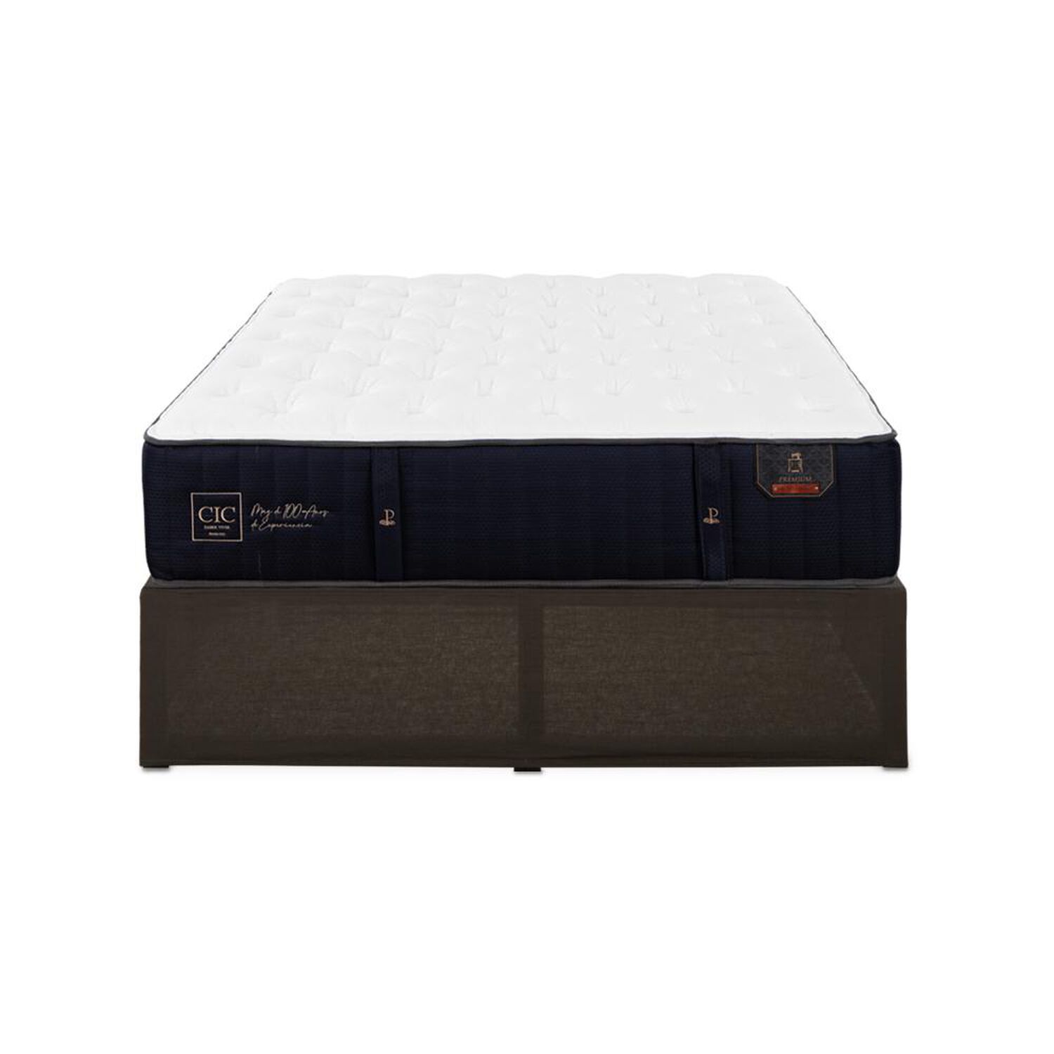 Cama Met&aacute;lica Cic Iron Smart Premium / 2 Plazas / Base Normal image number 0.0