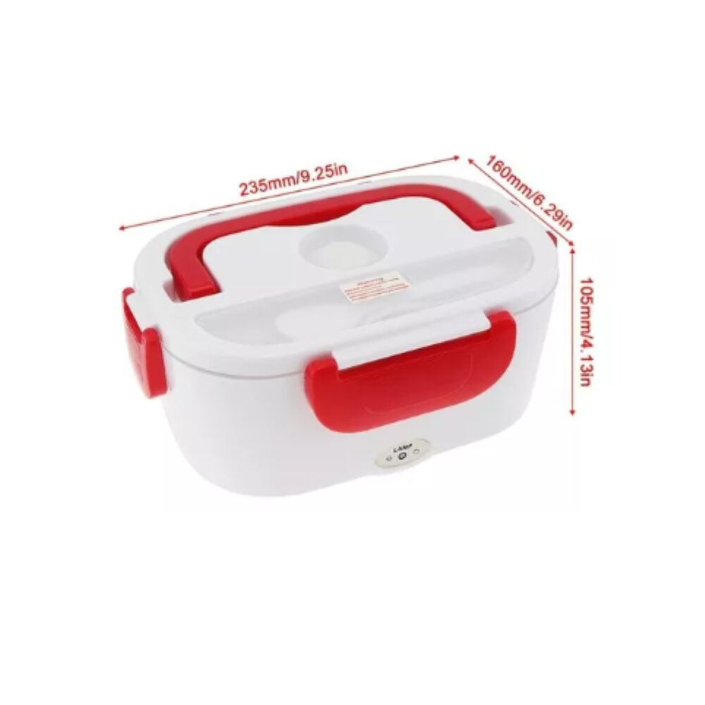 Lonchera El&eacute;ctrica Calentadora Comida Port&aacute;til Termo Segura image number 9.0