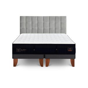 Cama Europea Cic Super Premium / King / Base Dividida + Respaldo