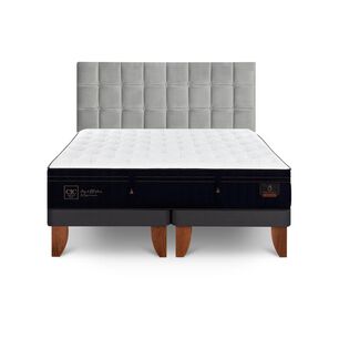Cama Europea Cic Super Premium / King / Base Dividida + Respaldo