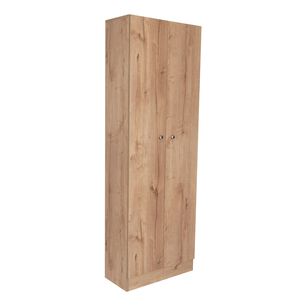 Closet 2 Puertas 5 Repisas Fm-010c Caf&eacute; Claro