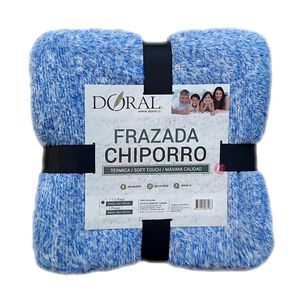 Frazada Chiporro Two Tones 1.5 Plazas Tonos Oscuros - Ps