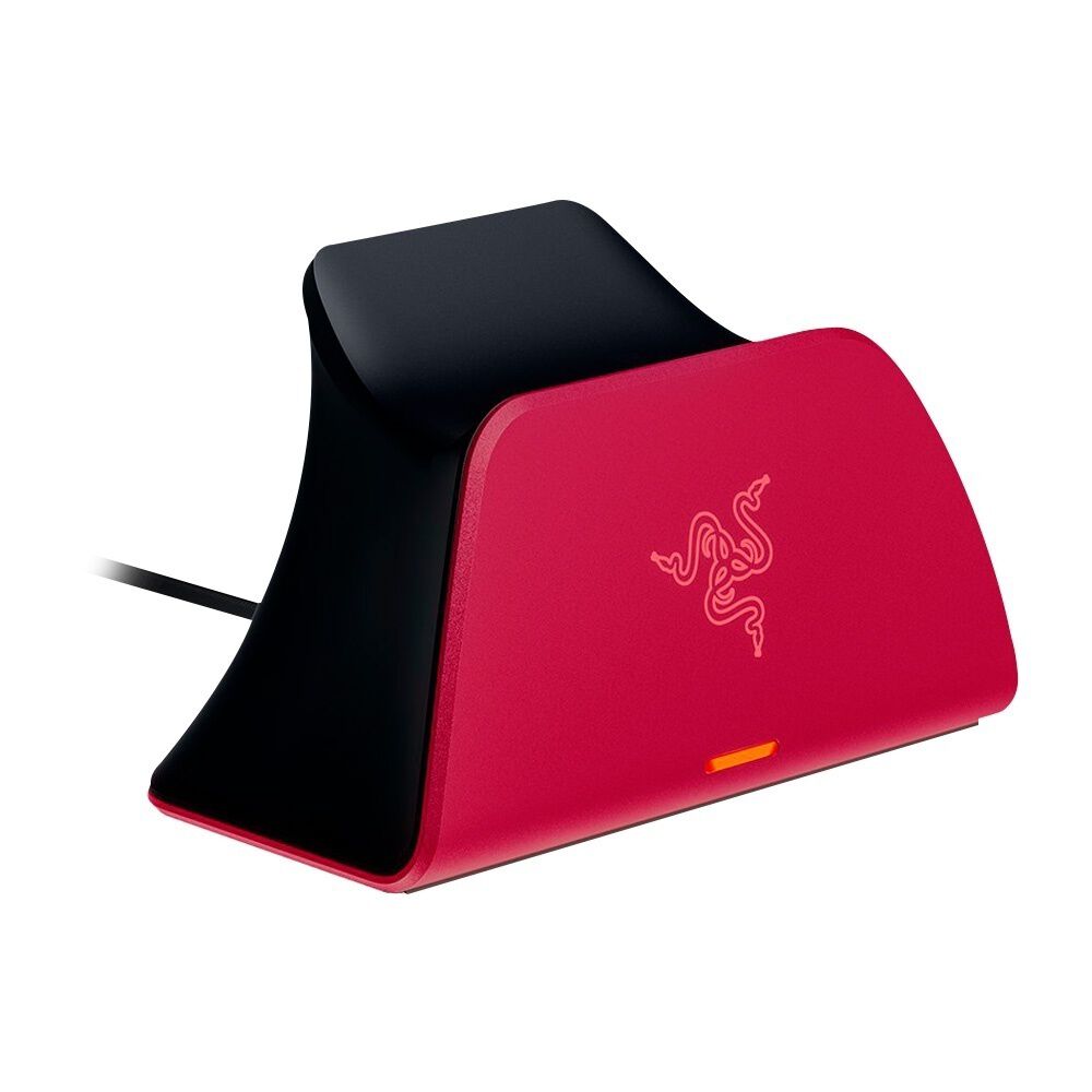 Base De Carga R&aacute;pida Razer Para Control Ps5 Rojo image number 1.0
