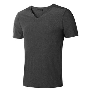Polera Dry Fit Manga Corta Cuello V Cape Hombre