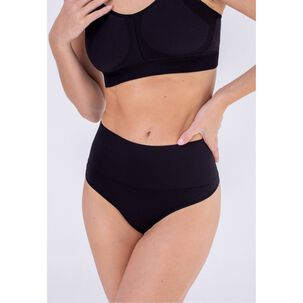 Colaless Cintura Alta Sin Costura - Negro 2rios
