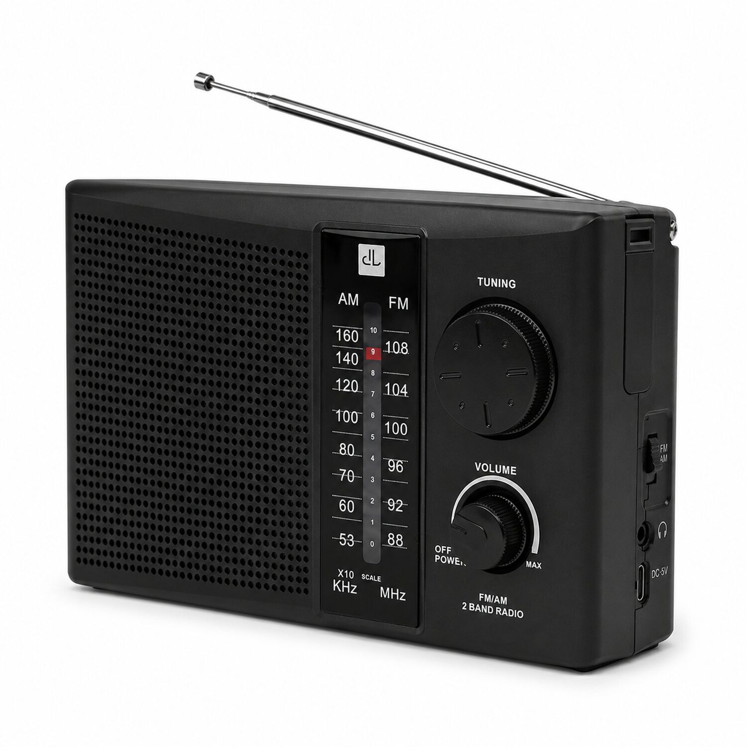 Radio Portat&iacute;l Recargable Y A Pilas Multibandas Am/fm / Sw image number 2.0