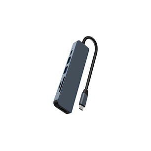 Hub Conector Tipo C 6 En 1 - Ps