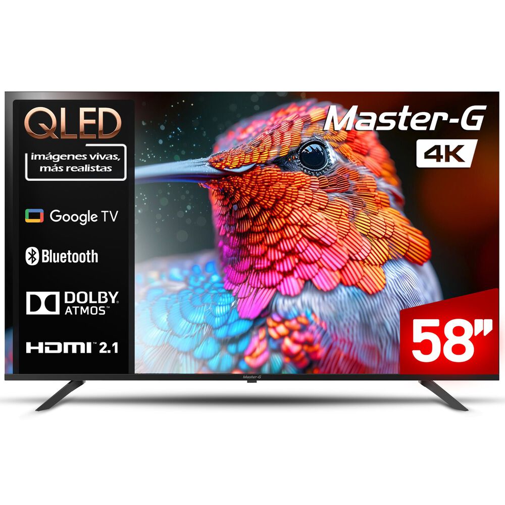 Smart Tv Qled 58" Google Tv 4k Bluetooth Frameless image number 14.0