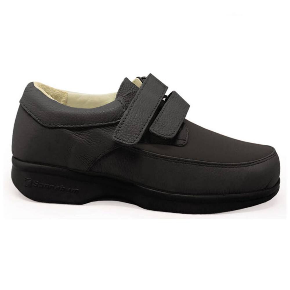 Zapato P/diabetico C/cierre Velcro Negro Talla 38-blunding image number 0.0