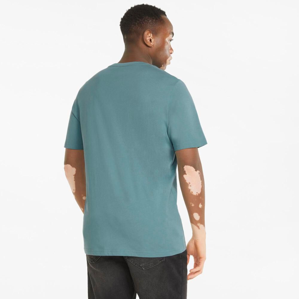 Polera Manga Corta Hombre Wording Graphic Tee Puma image number 2.0