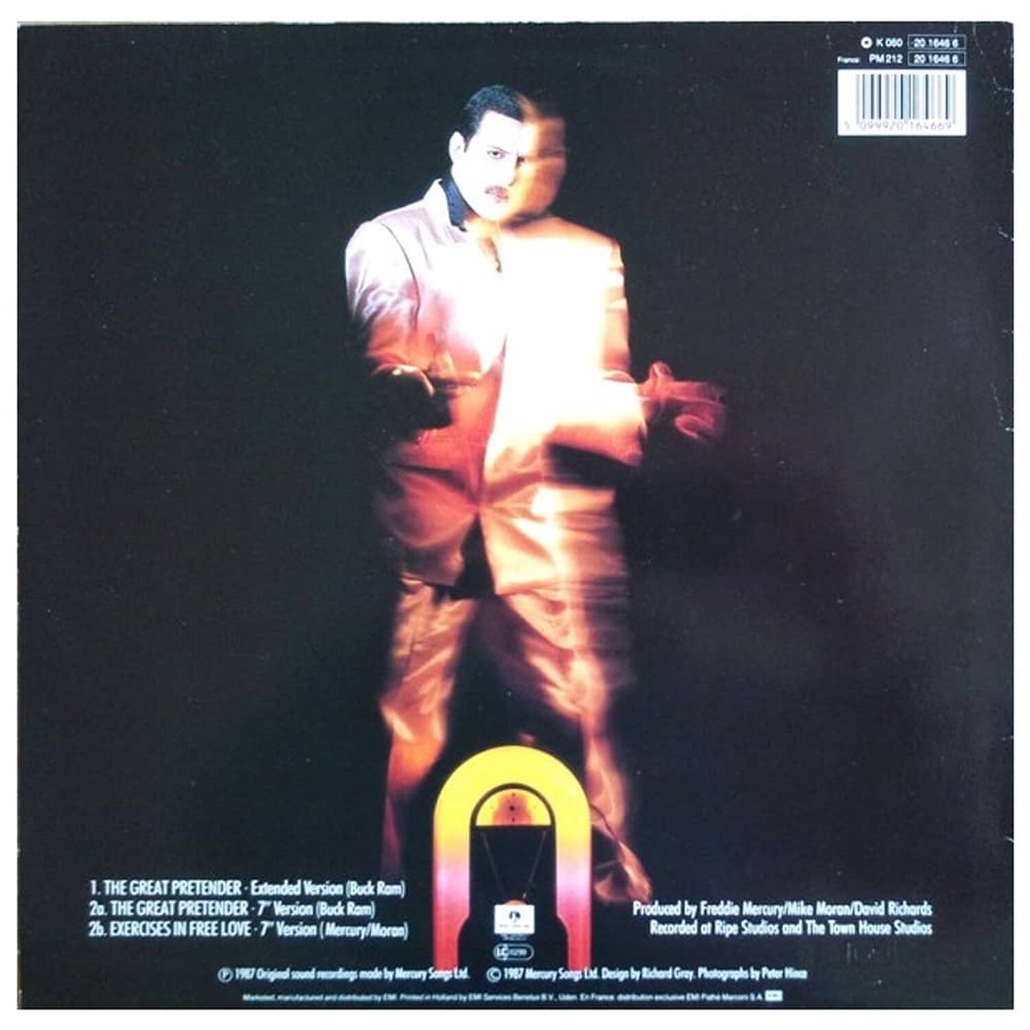 Freddie Mercury - The Great Pretender | 12" Maxi Single Usado image number 1.0
