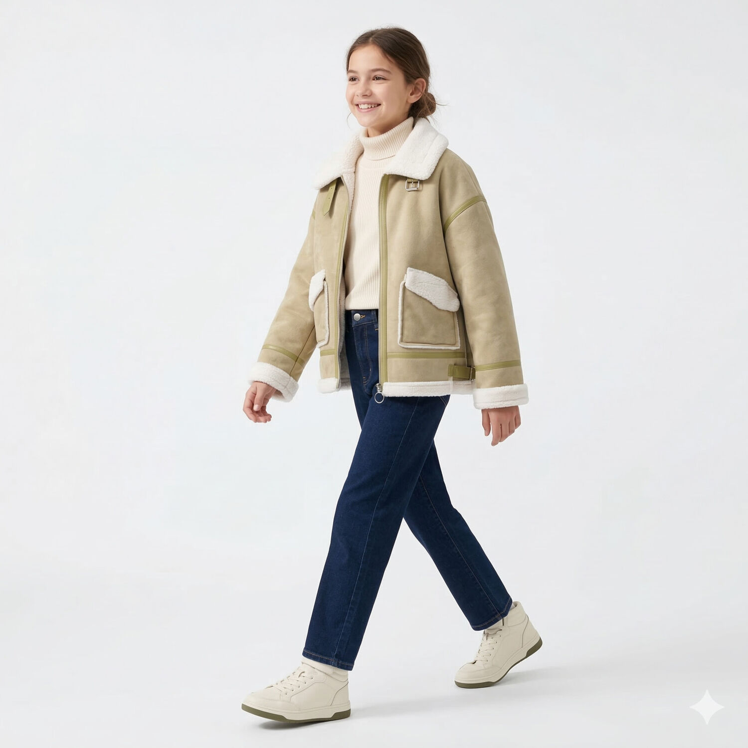 Chaqueta Invierno Ni&ntilde;a Forrada Chiporro Abrigo T&eacute;rmico image number 1.0