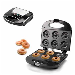 Maquina De Donas 6 Mini Donas 850w Antiadherente R256