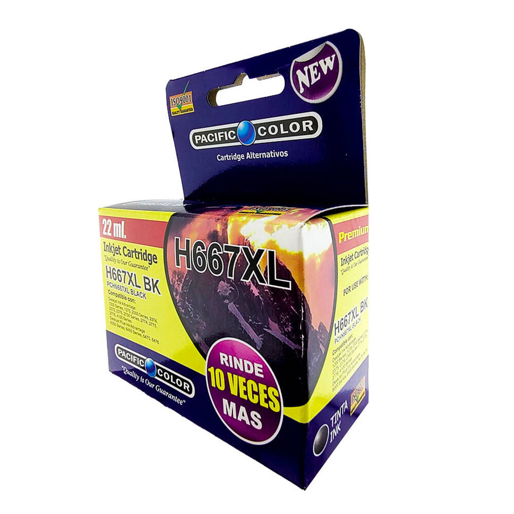 Cartucho De Tinta H667xl Negro Compatible Hp - Crazygames image number 1.0