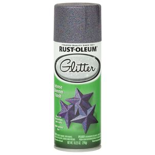 Pintura En Aerosol Glitter Brillantina 290grs Púrpura Multicolor - Rust Oleum