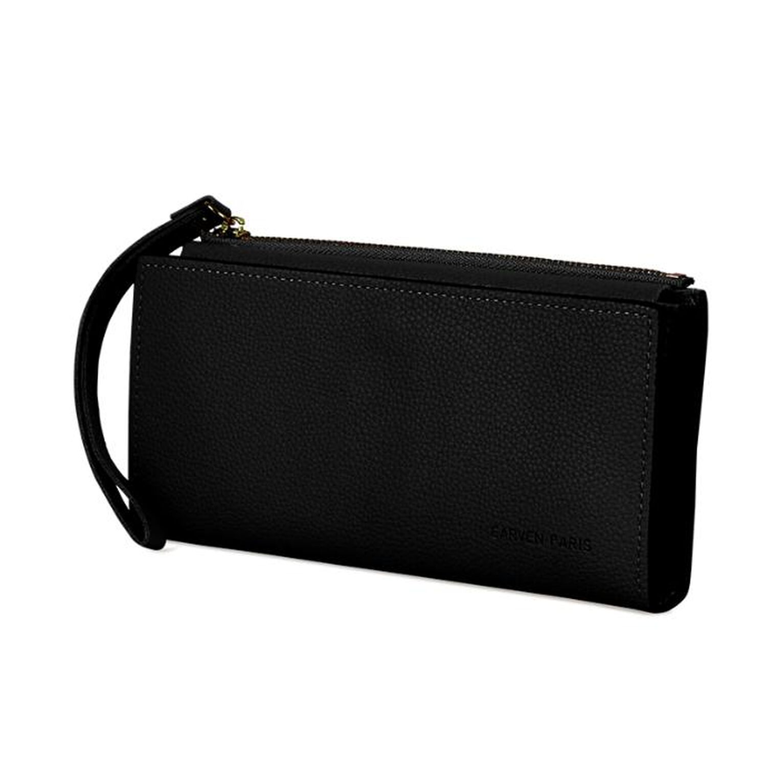 Billetera Mujer Delia Negra Carven image number 0.0