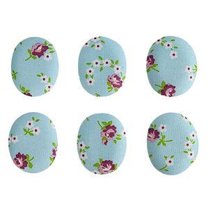 Cojin Almohadilla Para Talon Acolchado Espolon Flor Celeste