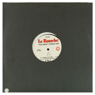 La Bouche - You Won't Forget Me (promo) | 12" Maxi Single Usado