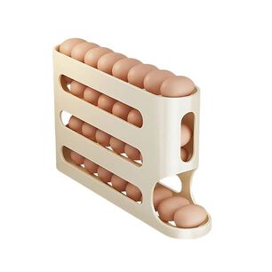 Pack 2 Soporte De Huevos 4 Niveles Deslizante