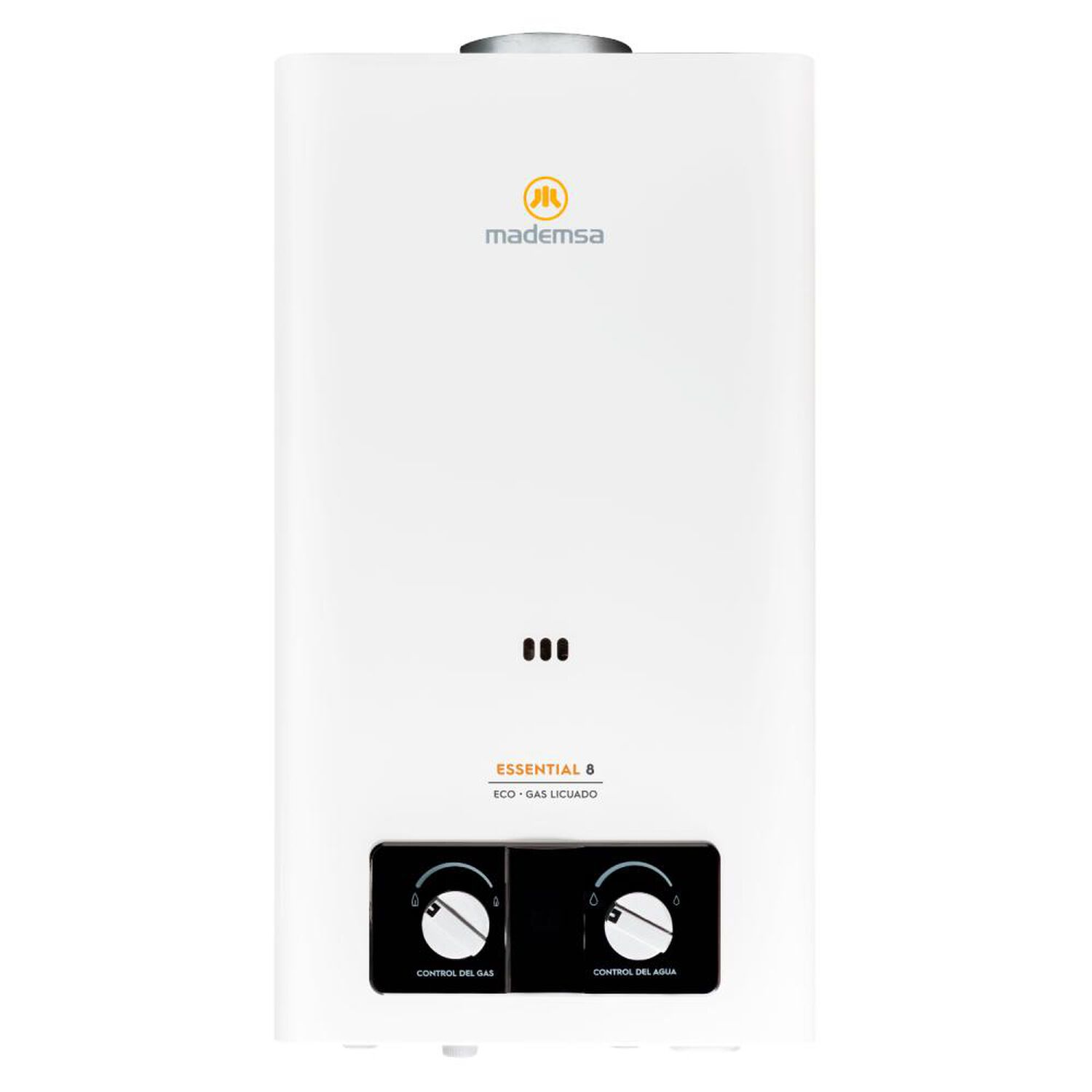 Calefont Mademsa Essential 8 ECO GL / Tiro Natural / Gas Licuado / 8 Litros image number 0.0