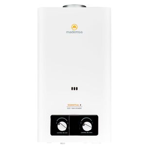 Calefont Mademsa Essential 8 ECO GL / Tiro Natural / Gas Licuado / 8 Litros