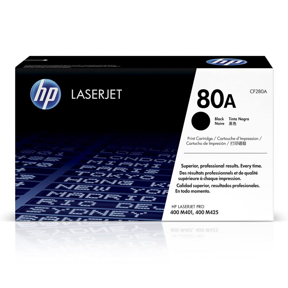 Cartucho Tóner Hp 80a Negro 2560 Páginas Laserjet Original image number 0.0