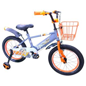 Bicicleta Aro 16 Infantil Cfbike Gris/naranjo