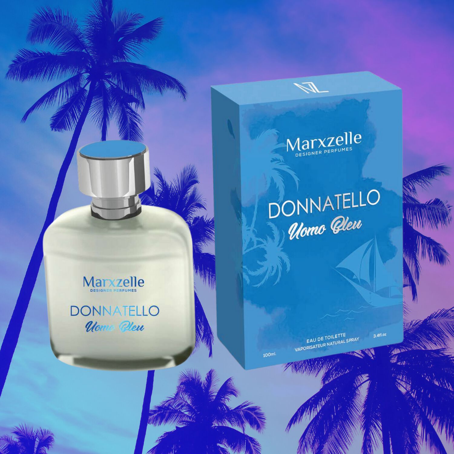 Marxzelle Donnatello Uomo Bleu 100 Ml image number 2.0
