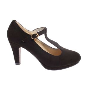 Zapato Negro V&iacute;a Franca Art. 5h6111black