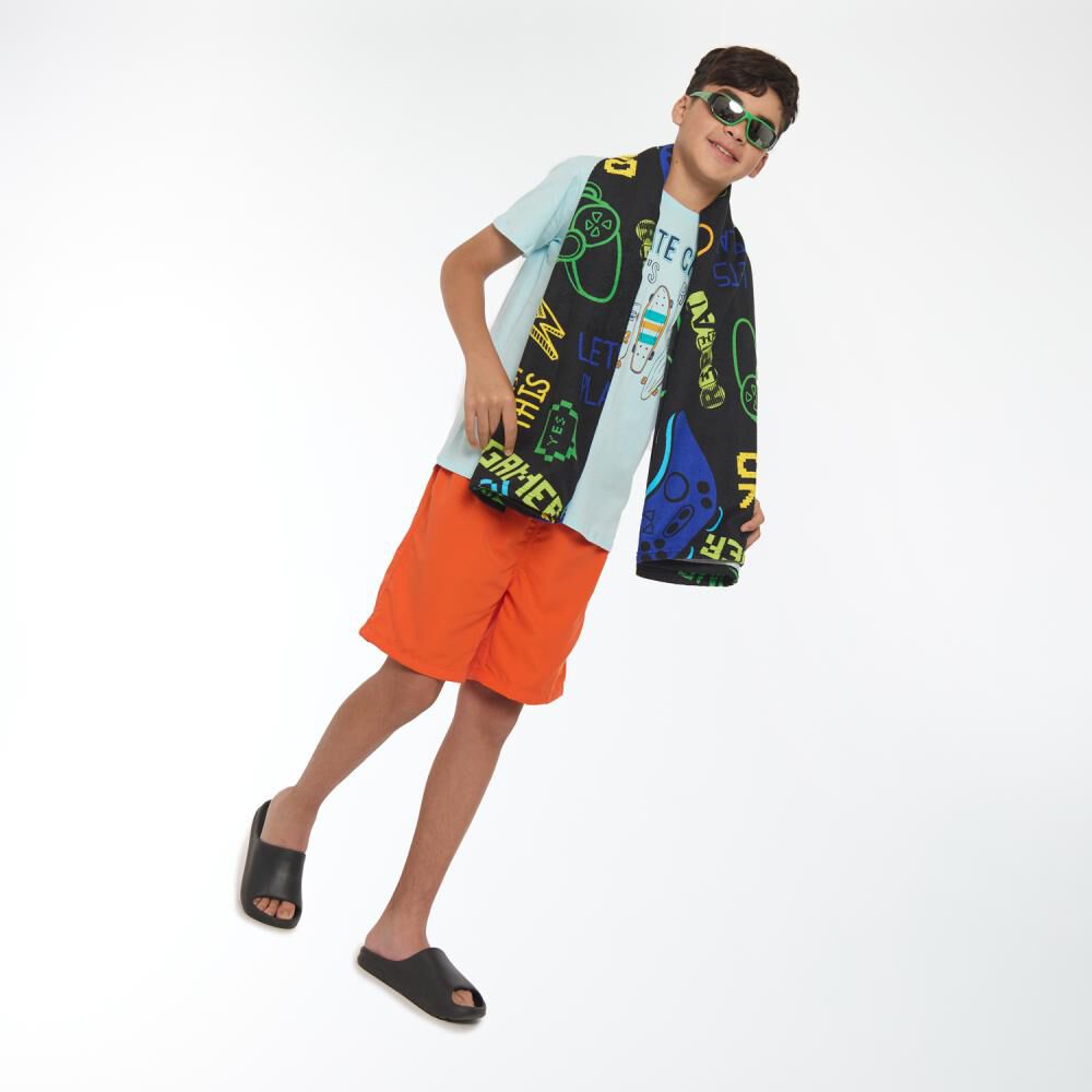 Toalla Playa Infantil + Lentes Casaideal Kids Taquilla / 75 X 150 Cm image number 1.0