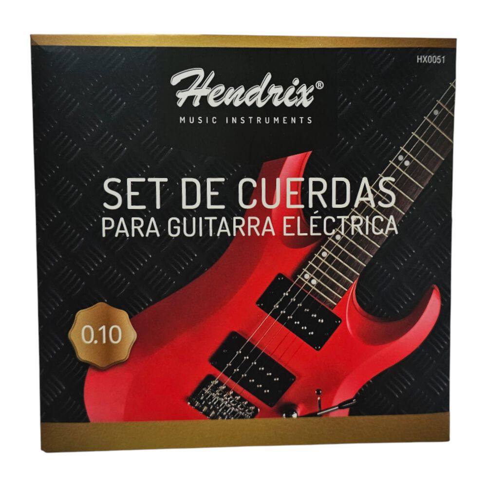 Set De Cuerdas Para Guitarra Eléctrica Calibre 0.10 Hendrix image number 3.0