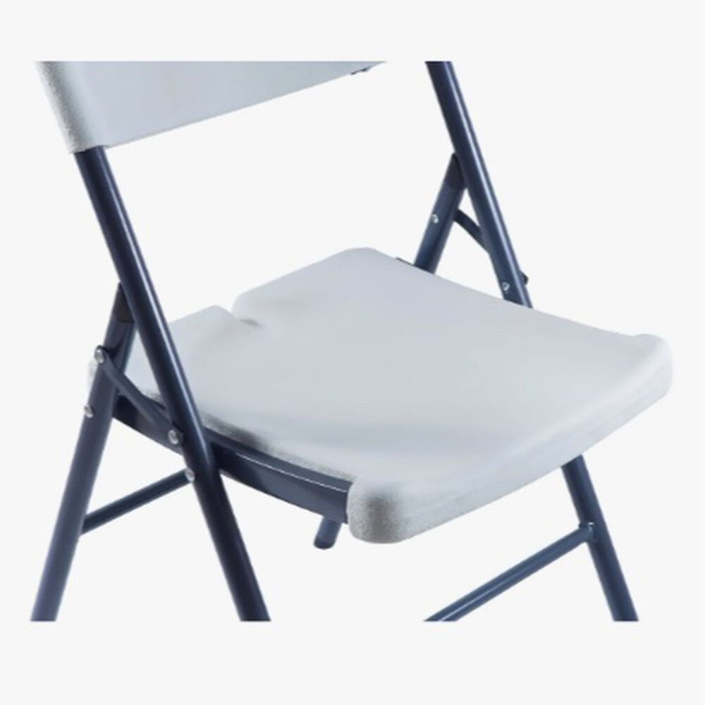 Loomber Pack 4 Silla Plegable De Pl&aacute;stico Color Blanca image number 3.0