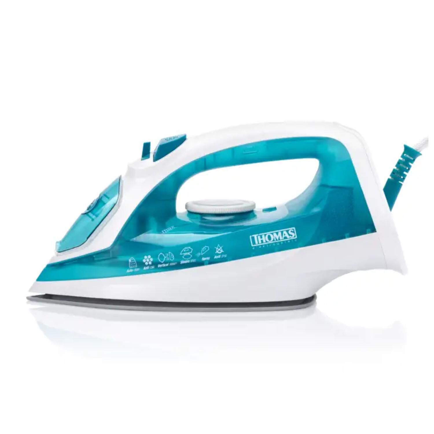 Plancha A Vapor Vertical 2200w 300ml Blanco Th-7055 Thomas image number 1.0
