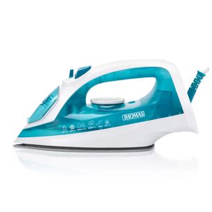 Plancha A Vapor Vertical 2200w 300ml Blanco Th-7055 Thomas