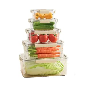 Set Recipientes Herm&eacute;ticos Fresh Easy Organizador Verduras
