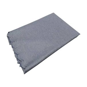 Mantel De Mesa Impermeable Liso Un&iacute; Color 140x140cm Azul