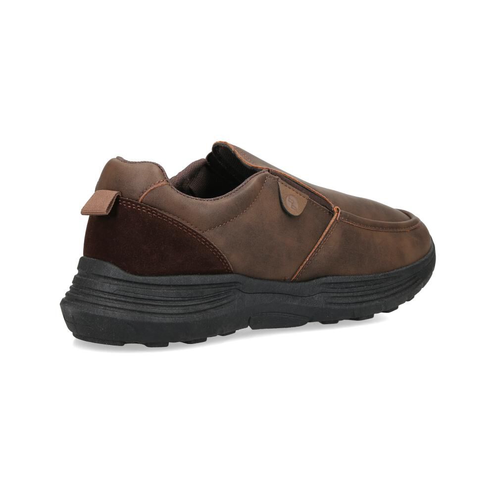 Zapato Casual Hombre Bruno Bertini Brown image number 3.0