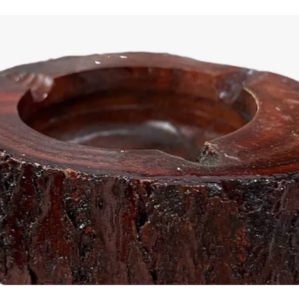 Cenicero Corteza Madera Tronco Cenicero Rustico Decorativo image number 2.0