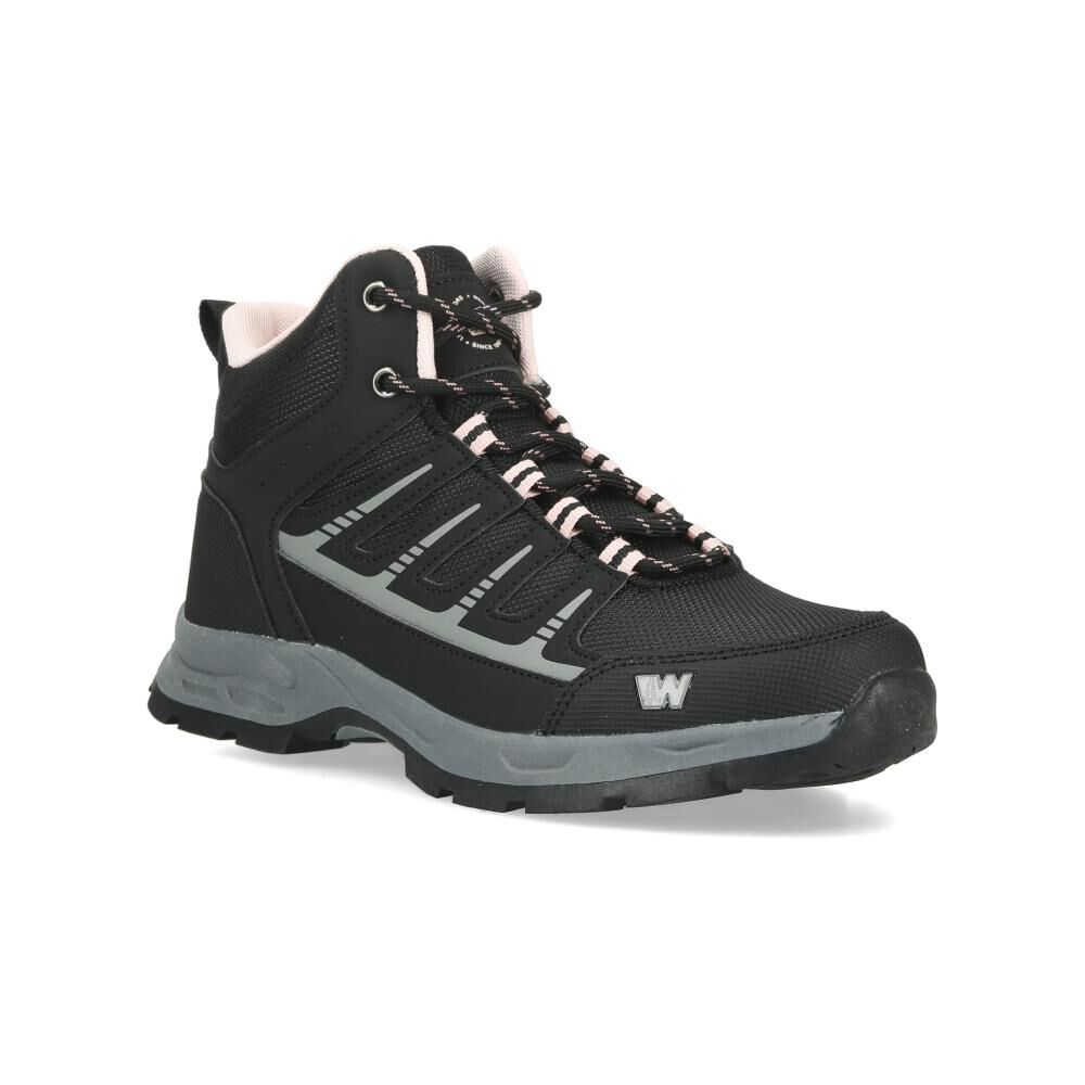 Zapatilla Outdoor Mujer Weinbrenner Larix stag Negro image number 0.0