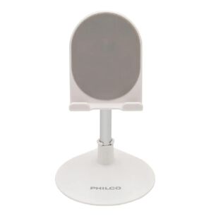 Soporte Sobremesa Para Celular Ajustable Blanco