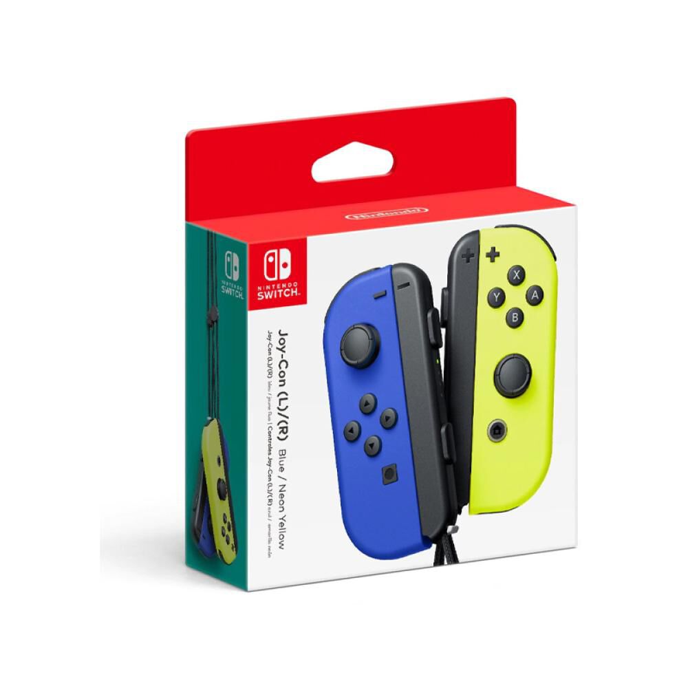 Control Nintendo Switch Joy-Con Neon Blue & Yellow image number 1.0