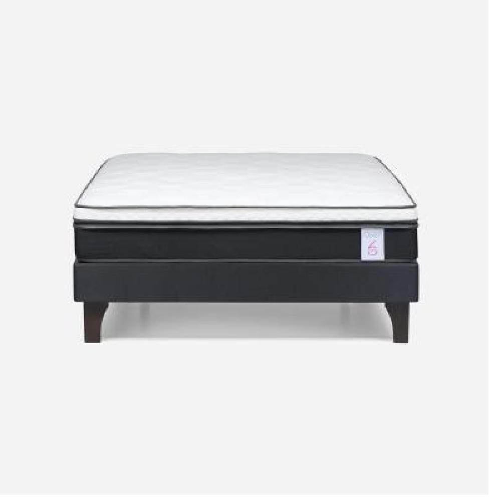 Cama Europea Rosen New Style 6 / 2 Plazas / Base Normal image number 8.0